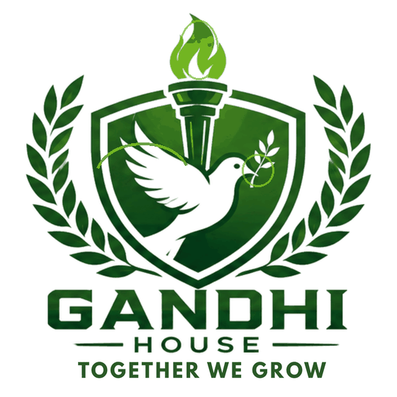 GANDHI HOUSE Logo