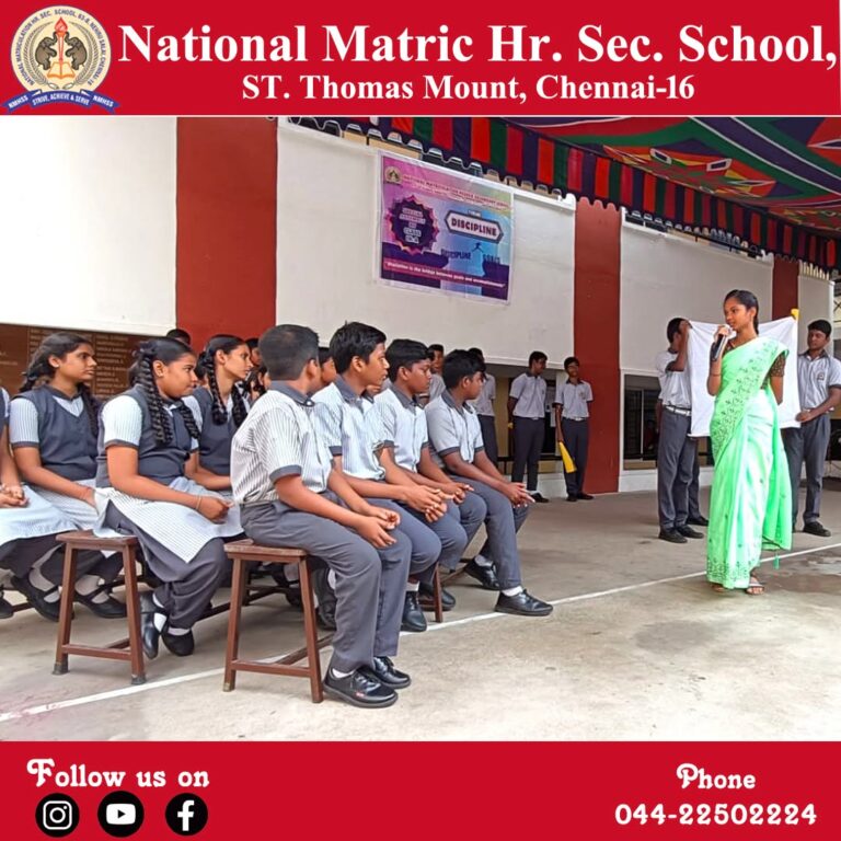 Special Assembly by Students of IX-A.Topic- _DISCIPLINE _ (1)