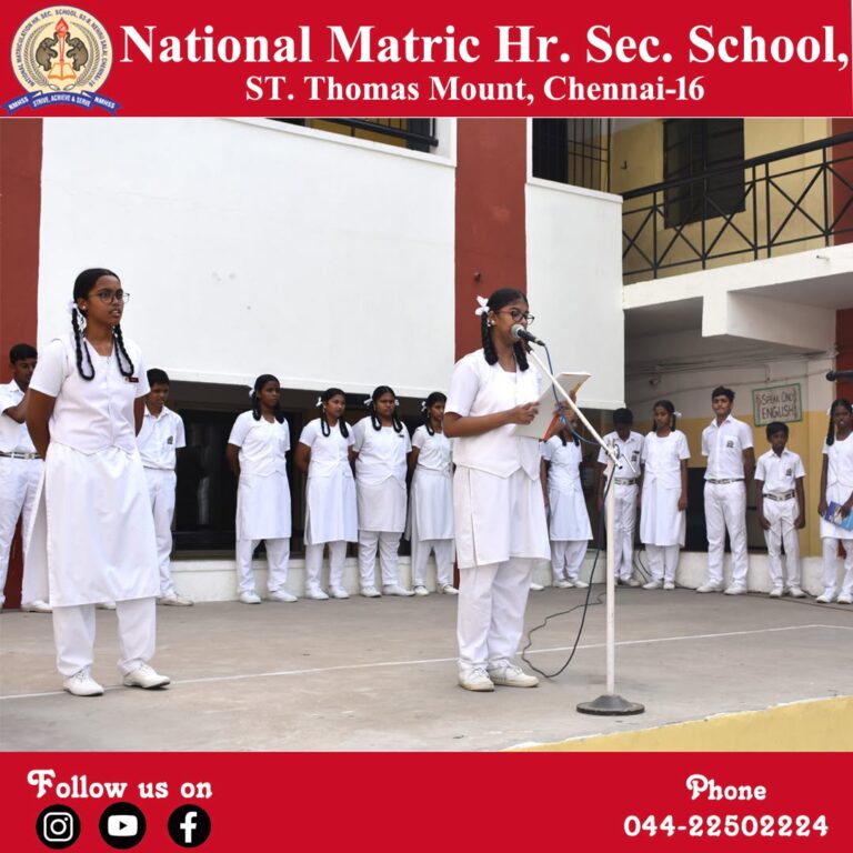 Special Assembly by Students of X.Topic- _ACTION SPEAKS LOUDER THAN WORDS_ (2)